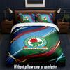 Blackburn Rovers Football Design Bed Bedding Set 1 Duvet Cover + 2 Pillowcases Soft Breathable Household Bed Linens