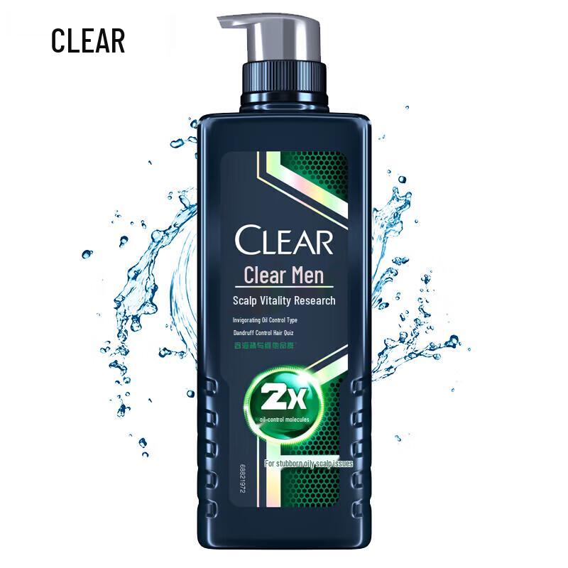 

Clear & Clear Men s Anti-Dandruff Oil Control Shampoo