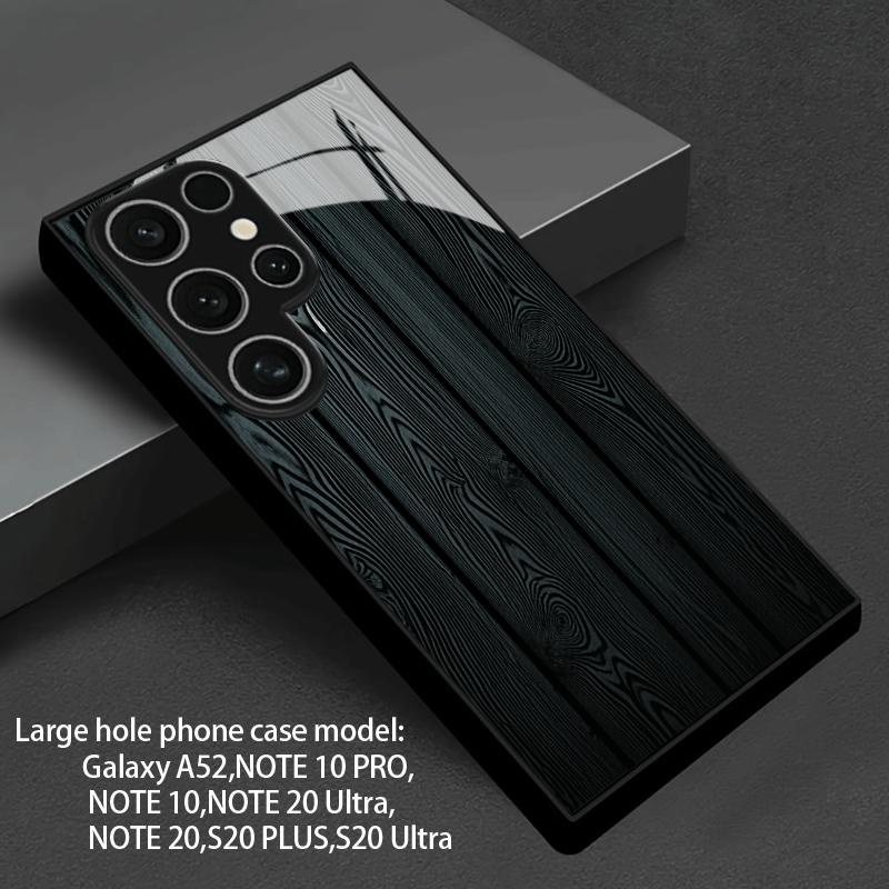 Elegante lusso Custodia per Telefono di Alta Gamma Custodia per Telefono in Vetro TPU per Samsung Galaxy S26 S25 S24 S23 S22 S21 FE Ultra Plus Resistente alle Cadute