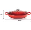 Жаровня Le Creuset Signature продолговатая вишнево-красная 3,4 л (21112310602430)
