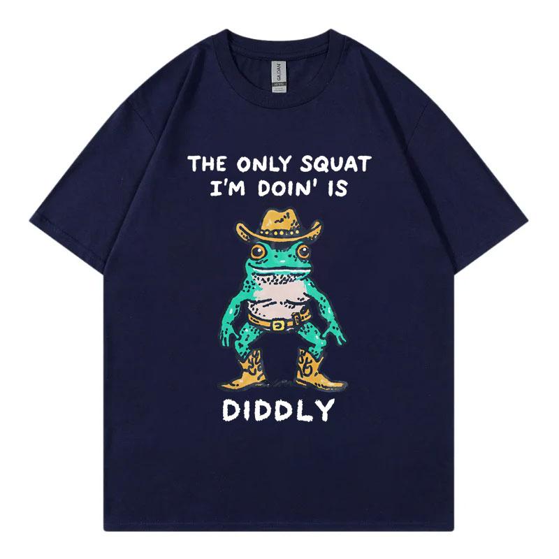 Funny Cowboy Frog Meme Tshirt Men Women Clothing High Quality Fashion Short Sleeve Tshirts Summer Casual Loose Cotton T Shirts