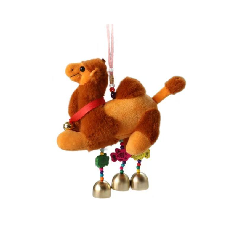 Cute Camel Plush Keychain - Adorable Desert Camel Doll Bag Charm