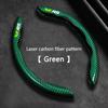 KJGK5 2PCS Carbon fiber Anti-Slip Car Steering Wheel Cover For Skoda VRS Octavia Kamiq Kodiaq Karoq RS Superb Fabia Rapid Accessories