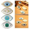 Sophisticated Stylish Eye Sturdy Ceramic Dish Elegant Solution Portable for Jewelry Organization and Display Daily Use