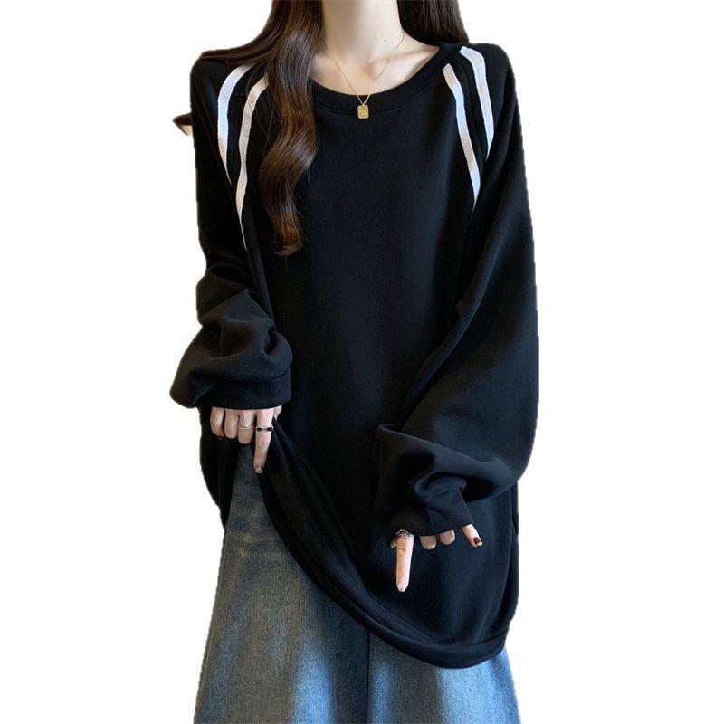 Women's Double-Sided Velvet Base Layer Shirt - Slim-Fit, Warm, Mid-Length for Autumn and Winter