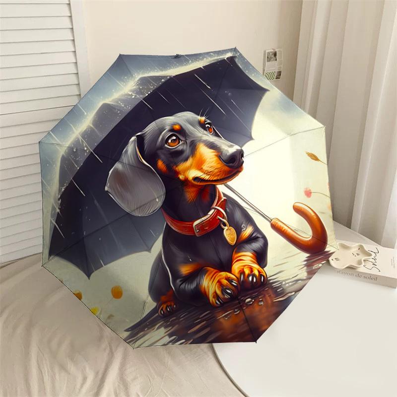 1PC rainy day umbrella Automatic Open/Close Umbrella with Windproof, 8-Rib Sturdy Canopy, Durable Ribs, Fashionable Design,1286a