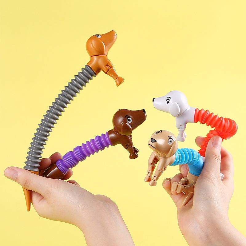 Children's Cartoon Animal Stretch Toy - Decompression & Multi-Shape Fun for Kids