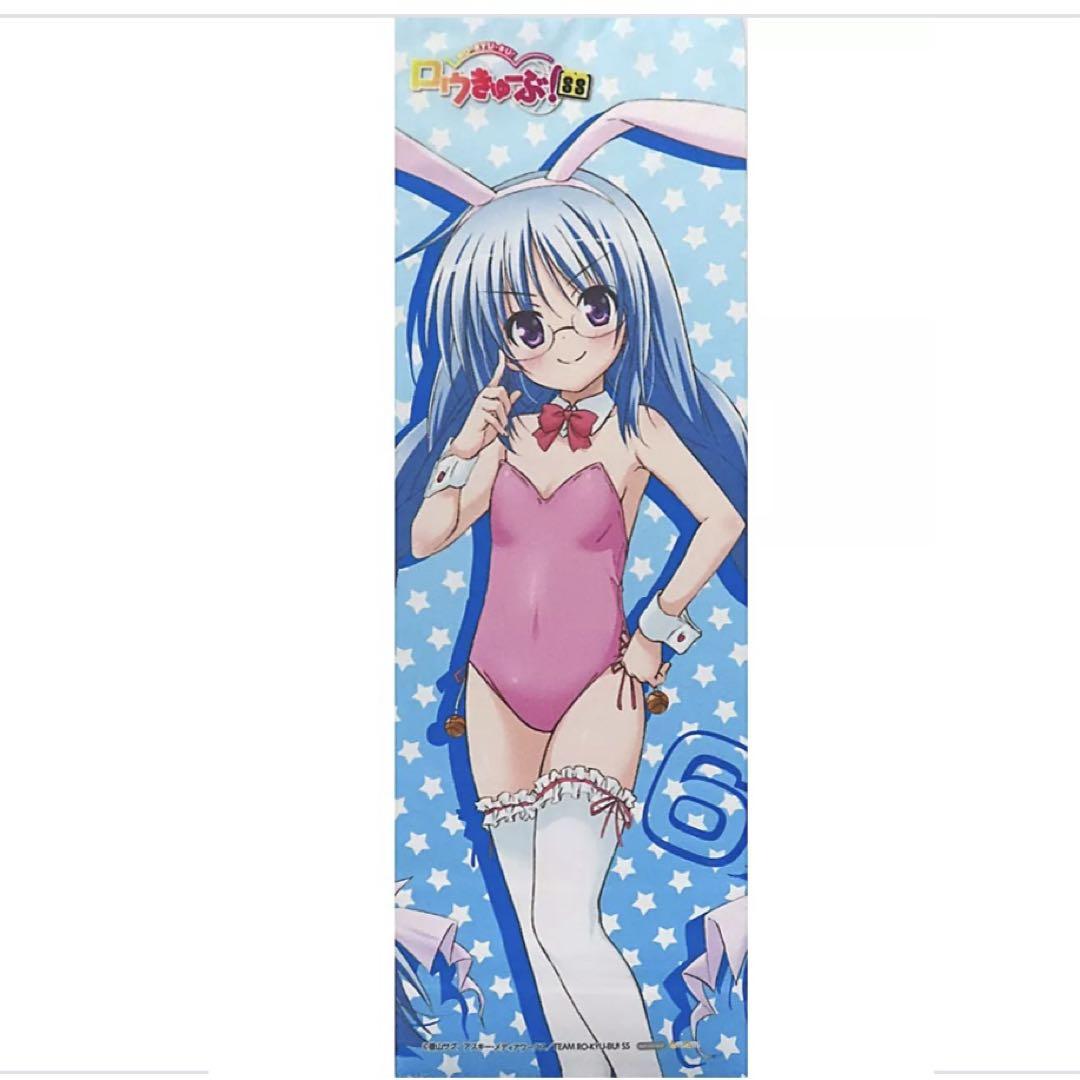 

[USED] Nagatsuka Saki Usagi Mini Tapestry Ro-Kyu-Bu! SS Figure Bundle Bonus