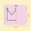 20 Page Children'S Grid Symmetrical Drawing Toy Focuses On Fine Motor Skills Writing And 2-Color Brush Control Training Drawing