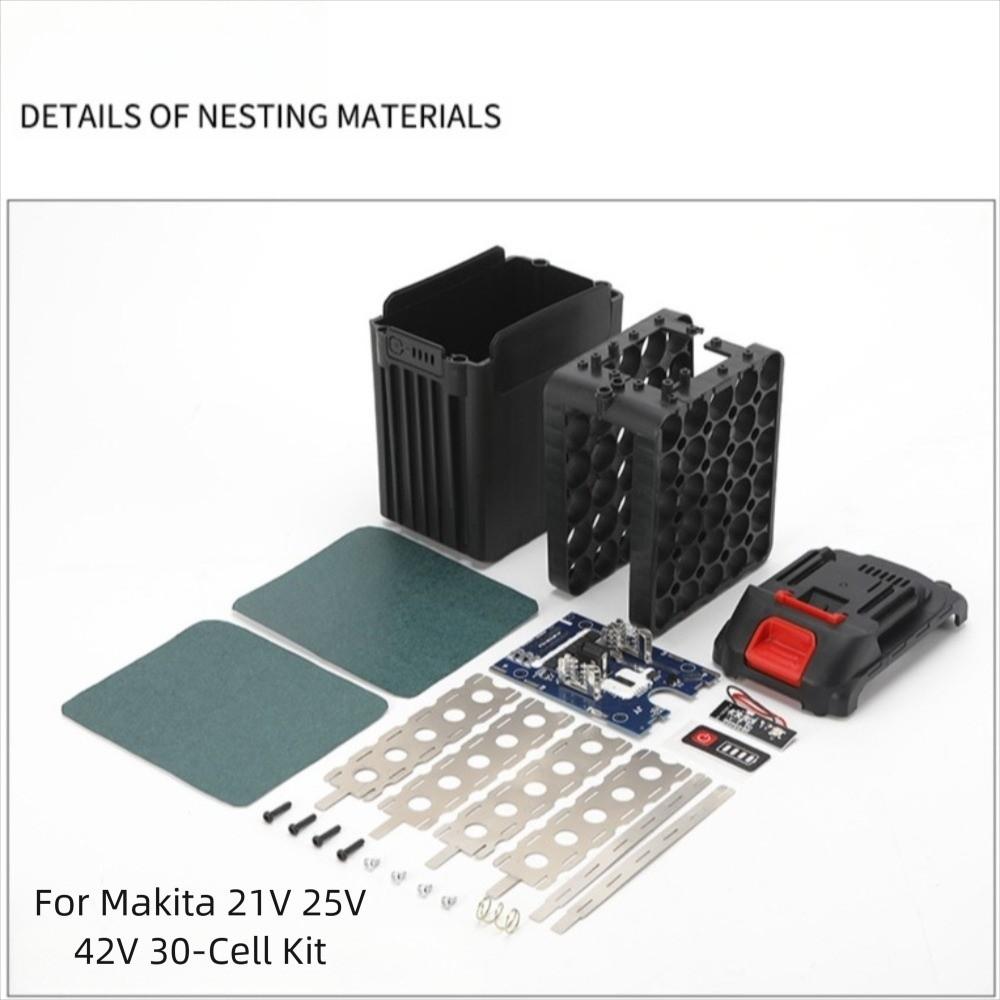 30 Cell Electric Tool Battery 21V25V42V Battery Pack Accessories  Electric Tool Use