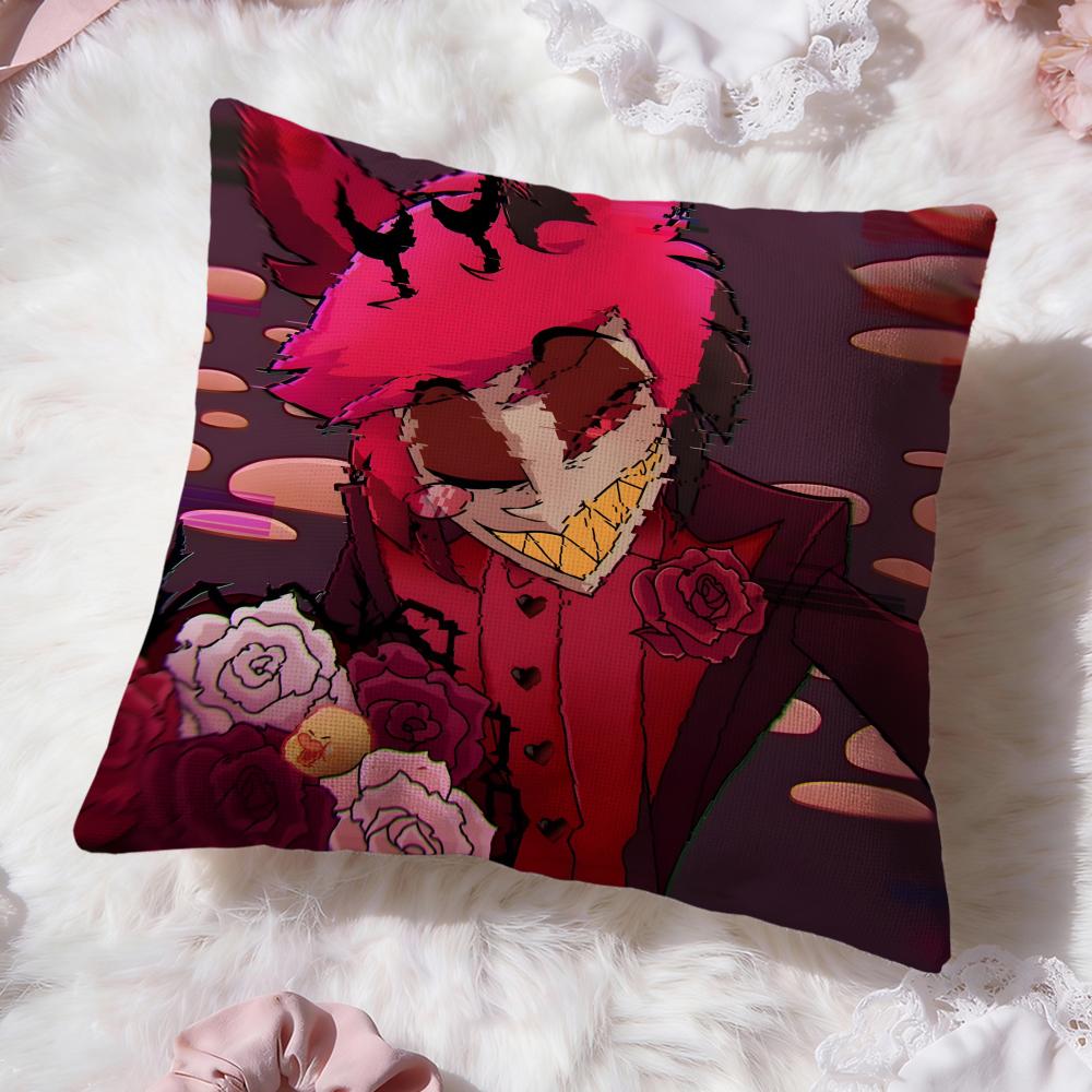 Hra H-Hazbin HotelS Povlak na polštář Prémiový komfort Oboustranný povlak na polštář - Dvoustranný design pro jakoukoli místnost a interiér auta