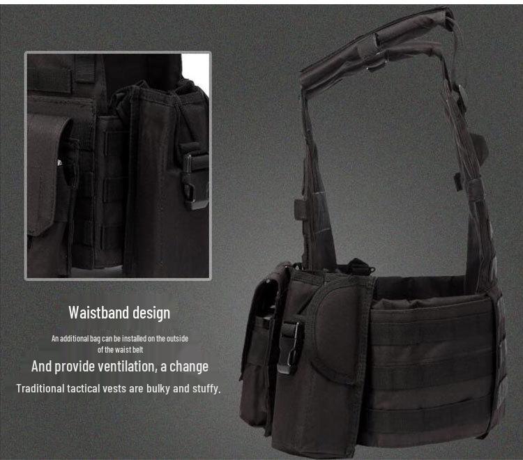 Multifunctional MOLLE Training Vest - Outdoor Protection Wilderness Adventure Set