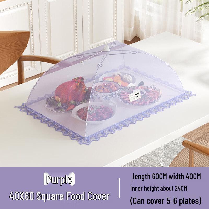 Foldable Anti-Fly Food Mesh Cover