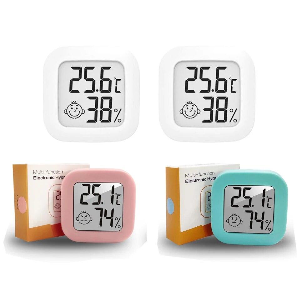 4 stücke Digital Thermometer Hygrometer Indoor Mini Temperatur LCD Elektronische Monitor Hygrometer Outdoor Zimmer Baby