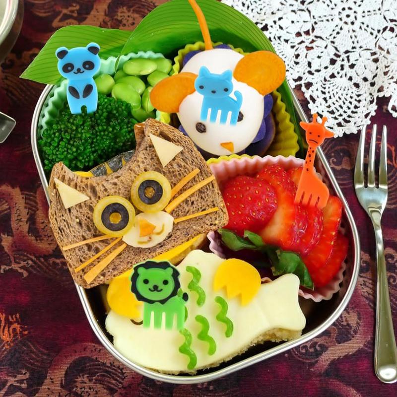 3/4 ST Silikon Lunchlådeavdelare För Barn Skola Matavdelare För Bento Låda Silikon Muffinsformar Form Bakverktyg