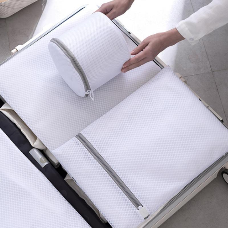 Durable Honeycomb Mesh Laundry Bags for Delicates, Reusable Delicate Wash Bag, Travel Organization Bag for Lingerie, Clothes, Jeans,Sock, Laundry Bags