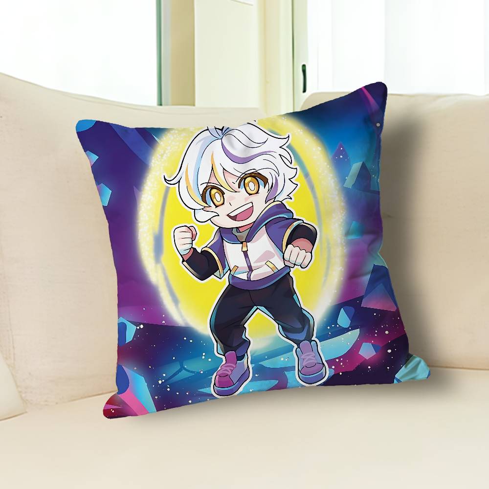 Cute C-Chuy M-Mines Anime Celebrity Merchandise All-Match Printed Pillow Case Sofa Car Office Room Decoration Protector