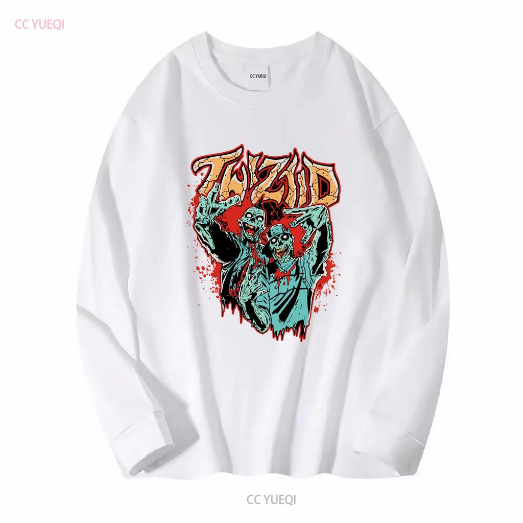 Twiztid Zombie T-Shirt vintage gewaschen leicht bequem dehnbar Unisex stilvoll Mode vielseitig weich Streetwear