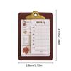 1/12 Dollhouse Mini Menu Board Model Dollhouse Restaurant Decoration Toys Micro Scene Decor Accessories Pretend Play Toys