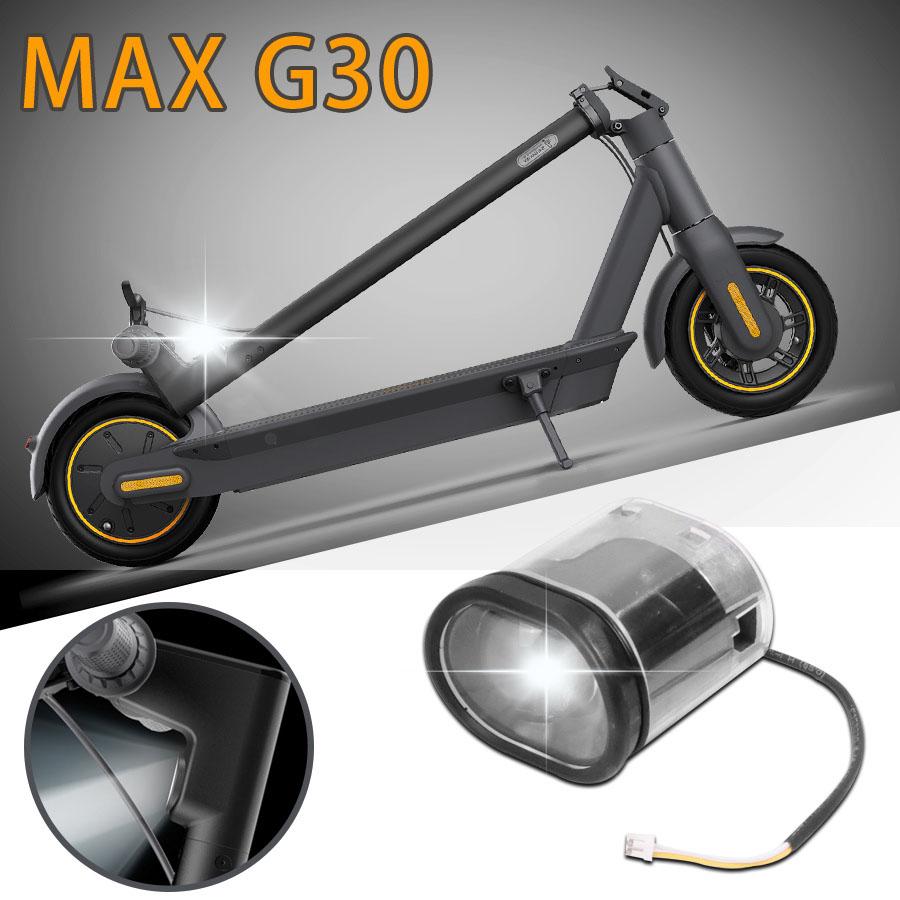 Scooter Frontlicht, LED-Licht für Elektroroller Segway Ninebot MAX G30 G30D