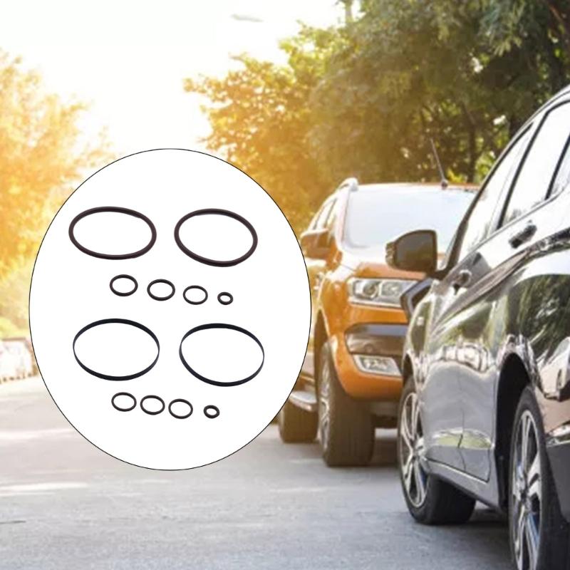 Twin Double Seal Rings Repair Upgrade Kit Compatible for M62TU M62 11361438694 Good Tightness Improve Engine Efficiency