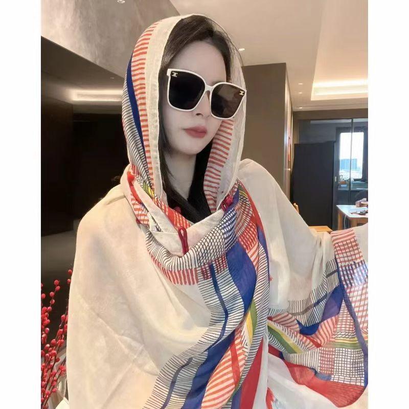 Ethnic Style Scarf for Women Sunscreen Scarf Beach Scarf, Beach Scarf New Style Scarf 180cm*90cm