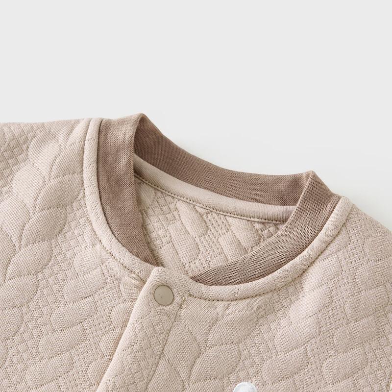 TONGTAI Baby Pure Cotton Thermal Cardigan Top 73cm