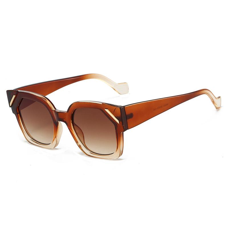 New Women s Polygonal Cat Eye Sunglasses Trendy Street Fashion Photo Sunglasses M6253