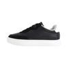 Sneakers Vintage Patchwork Suola Spessa Sneakers Basse da Uomo Nero Bianco YM01153-0GM