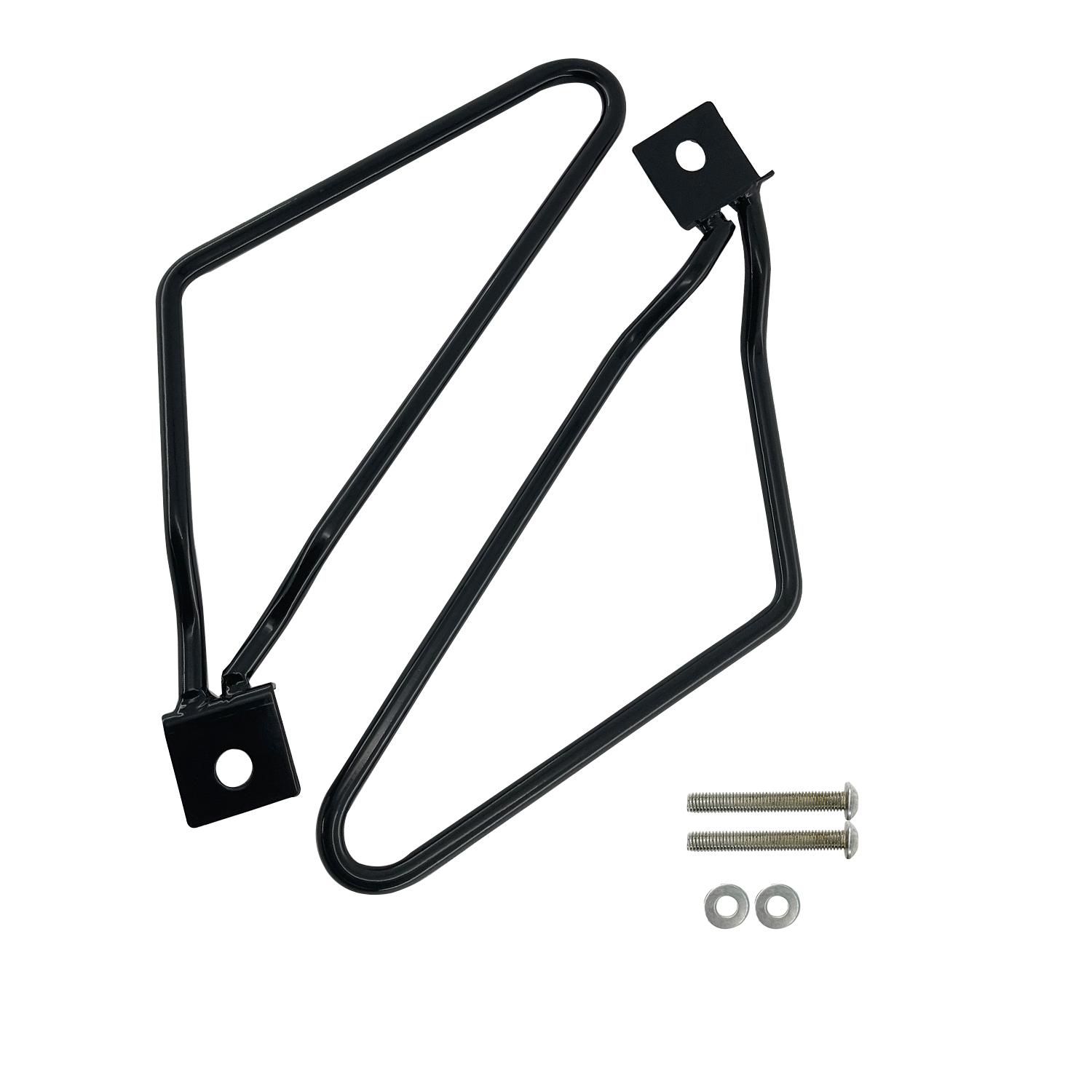 

Motorcycle Saddlebag Support Bar Bracket Mount For Harley Sportster 883 Iron XL883N Dyna Fat Bob чёрный