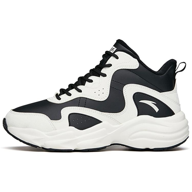 

Anta Cushioning, Wear Resistant Low top Casual Shoes Women s Black White 122148984-1 36