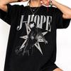 2026 Summer Fashion Trendy Men Women J Hope Kpop Arirang Album Retro 90s Shirt Hip Hop Streetwear Oversized Tshirt Short Sleeve Casual Clothing