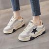 Frosted Leather Snow Boots 2025 Winter Velvet Large Cotton Women's Shoes Versatile Casual Board Shoes Thick Sole Heightening Sports Little White Shoes
