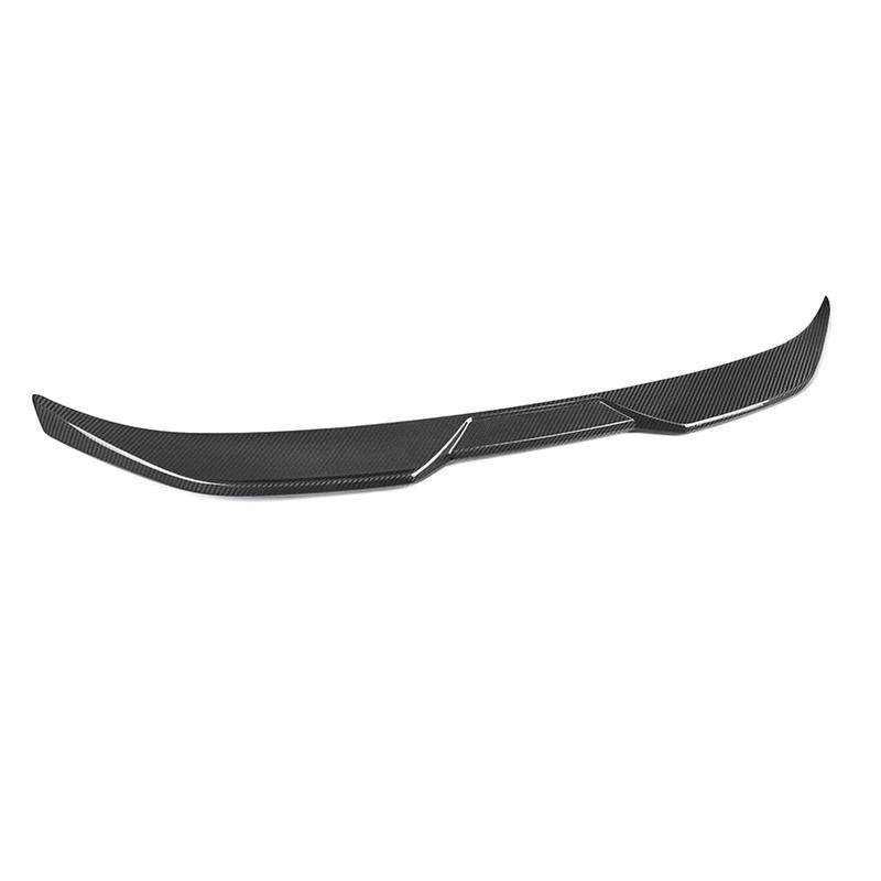 Automotive Real Dry Carbon Technology 3*3 Carbon Fiber Rear Trunk Spoiler Boot Wing For BMW G42 G87 2022-IN MP Style