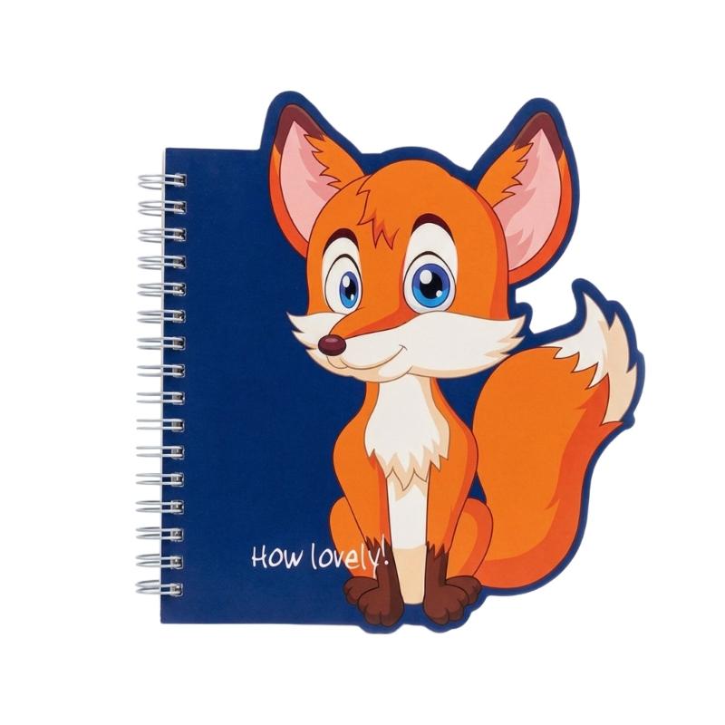 1 Piece Hardcover Notebooks Spirals Binding Technology Tear Resistant Pages Notebooks Portable for Traveler Students