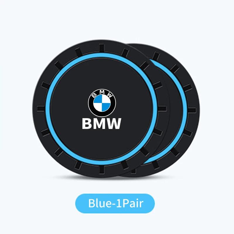 

Car Sticker 2025 Hot Car Silicone Coasters Centre Console Water Centre Console Cup Non-Slip Mats Car Accessories For BMW E46 E90