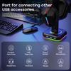 ZUOYA RGB Gaming Headset Stand with USB for Over-Ear Headphones