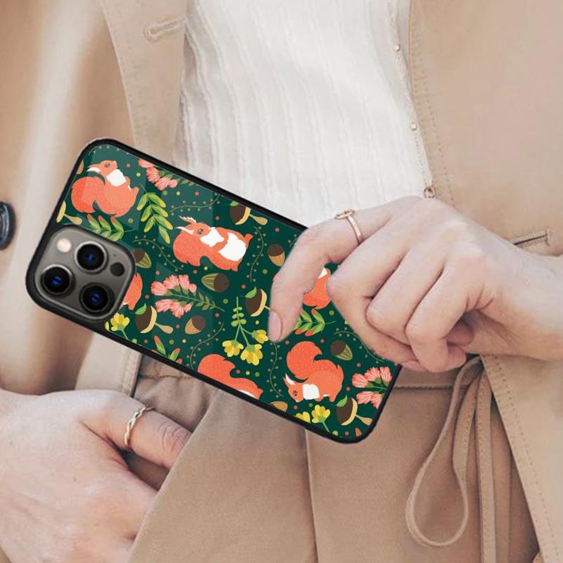 

Cartoon Animal Squirrel Magnetic Phone Case For APPLE iPhone 17 Air 16 14 13 12 Pro Max 15 Plus Wireless Charge MagSafe Cover iPhone 13mini