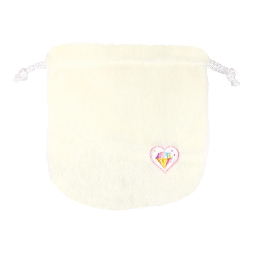 T's Factory Care Bear Plush Drawstring Bag Sparkle Heart Bear CB-5530361SH
