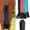 -mosquito Breathable Non-woven Fabric Horse Tail Protector Drawstring Horse Tail Bag with Fringe Horse Accessories