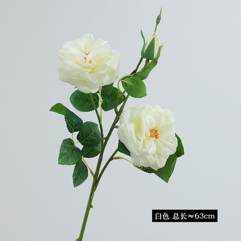

Simulated rose moisturizing fake flower headdress wedding scene arrangement photography home белый