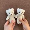 Bouquet Bear Flower Shop Bag Flower Materials Teddy Bear Doll White Plush Toy Bear Doll Hand Ingredients Accessories