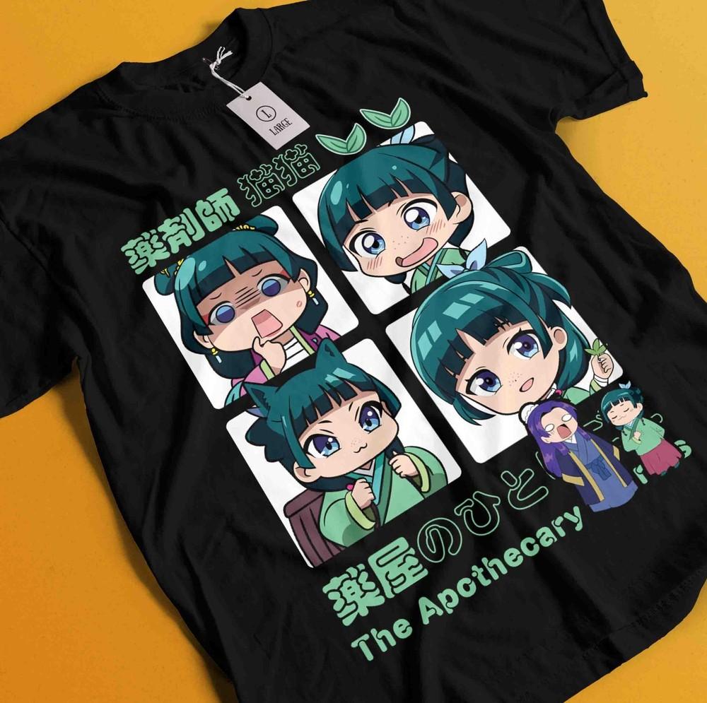 

The Apothecary Diaries Shirt Gyokuyou Lihua Tshirt Maomao T-Shirt Jinshi Tee 4XL