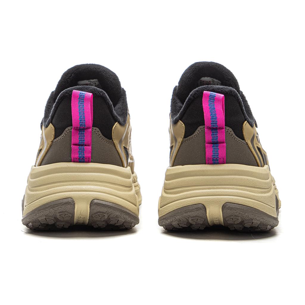 Li Ning Xingtu 2 LOW Cushioning Slip Resistant Abrasion Resistant Rebound Low Top Casual Shoes Unisex Umber AGLV171-3