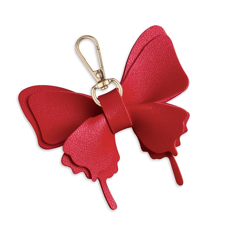 

Butterfly Key Pendant Butterfly Bag Charm Luggage Accessories Keychain Charm Pendant червоний