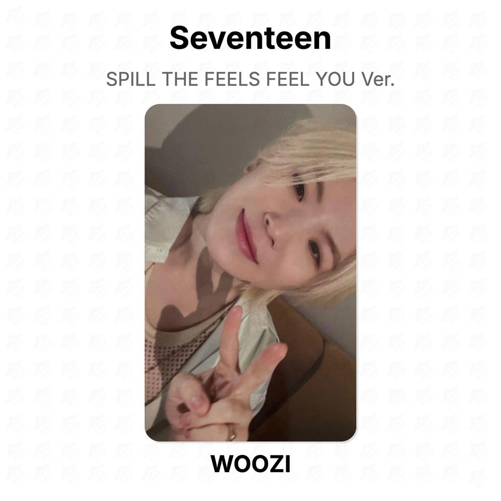 Seventeen SPILL THE FEELS FEEL YOU Ver. Official Photocard