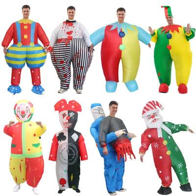 Halloween Doll Costumes Adult Cartoon Dolls Funny And Funny Props Clown Fat Man+sumo Inflatable Clothes