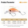 Kingdom Rybářská nástraha Micro Expert Minnow 1,5g 3,2g 25mm 32mm Povrchová Umělá Tuhá Crankbait Wobblery Okoun Pstruh Návnady