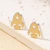 Trendy Rocket Stud Earrings: Simple, Fashionable & Versatile for Women