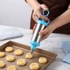 Decorative Piping Nozzles Set Stainless Steel Cake Icing Dispenser Set, Reusable Baking Tools with Scraper And Kitchen for Desserts Replaceable